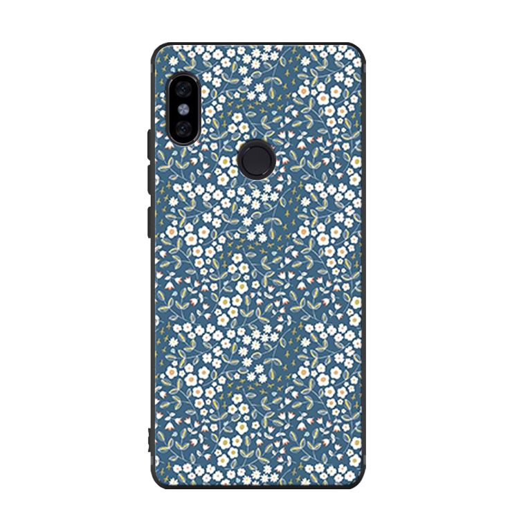 Coque Xiaomi Mi A2 Étui Incassable Protection Bleu Bordure En Vente