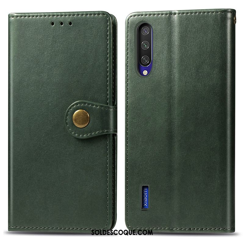 Coque Xiaomi Mi A3 Jeunesse Téléphone Portable Étui Protection Vert Pas Cher