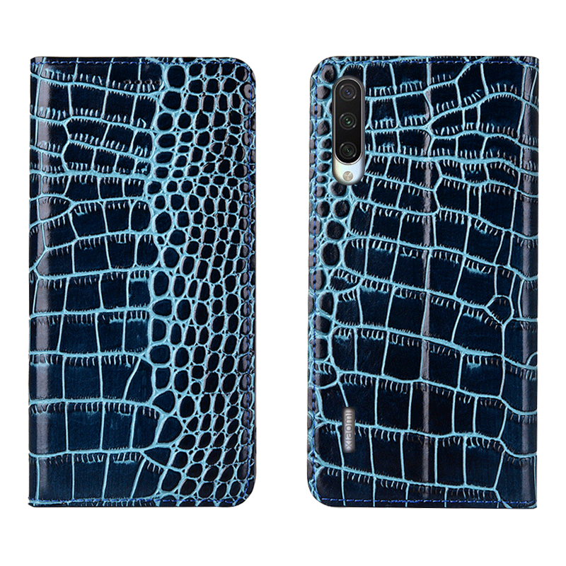 Coque Xiaomi Mi A3 Protection Crocodile Incassable Modèle Fleurie Téléphone Portable Pas Cher