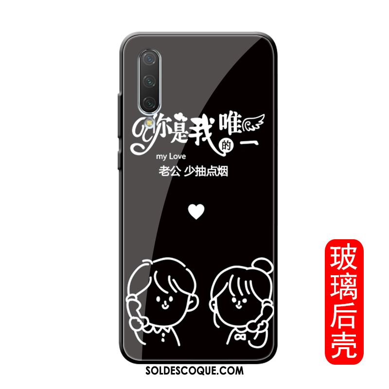 Coque Xiaomi Mi A3 Tendance Verre Marque De Tendance Protection Dessin Animé Soldes