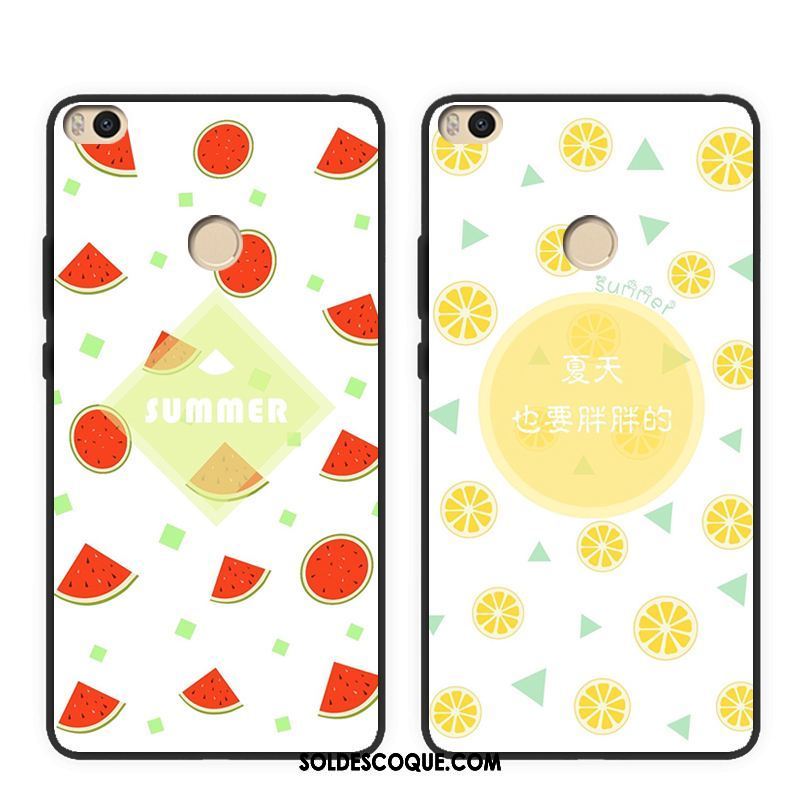 Coque Xiaomi Mi Max 2 Citron Frais Fruit Téléphone Portable Fluide Doux France