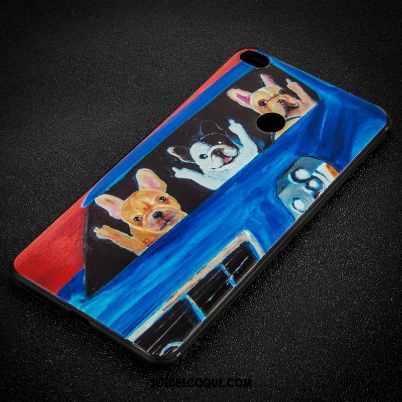 Coque Xiaomi Mi Max 2 Petit Incassable Bleu Tout Compris Chat Pas Cher