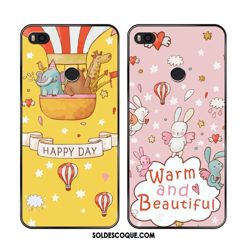 Coque Xiaomi Mi Max 2 Protection Rose Petit Tendance Personnalité Soldes