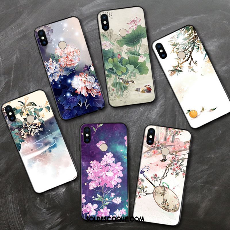 Coque Xiaomi Mi Max 3 Beau Protection Petit Personnalité Vintage Housse Pas Cher