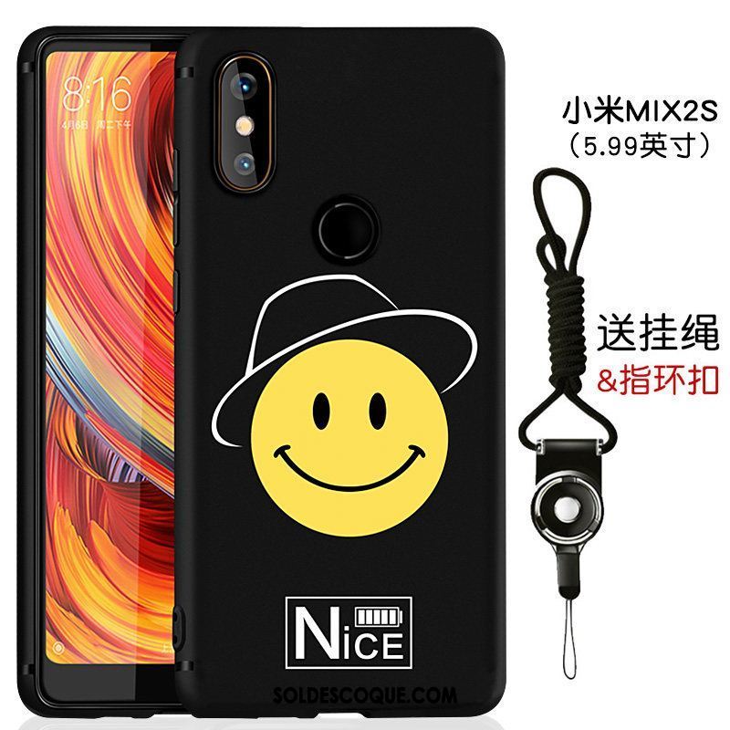 Coque Xiaomi Mi Mix 2s Ornements Suspendus Couvercle Arrière Silicone Amoureux Très Mince En Vente