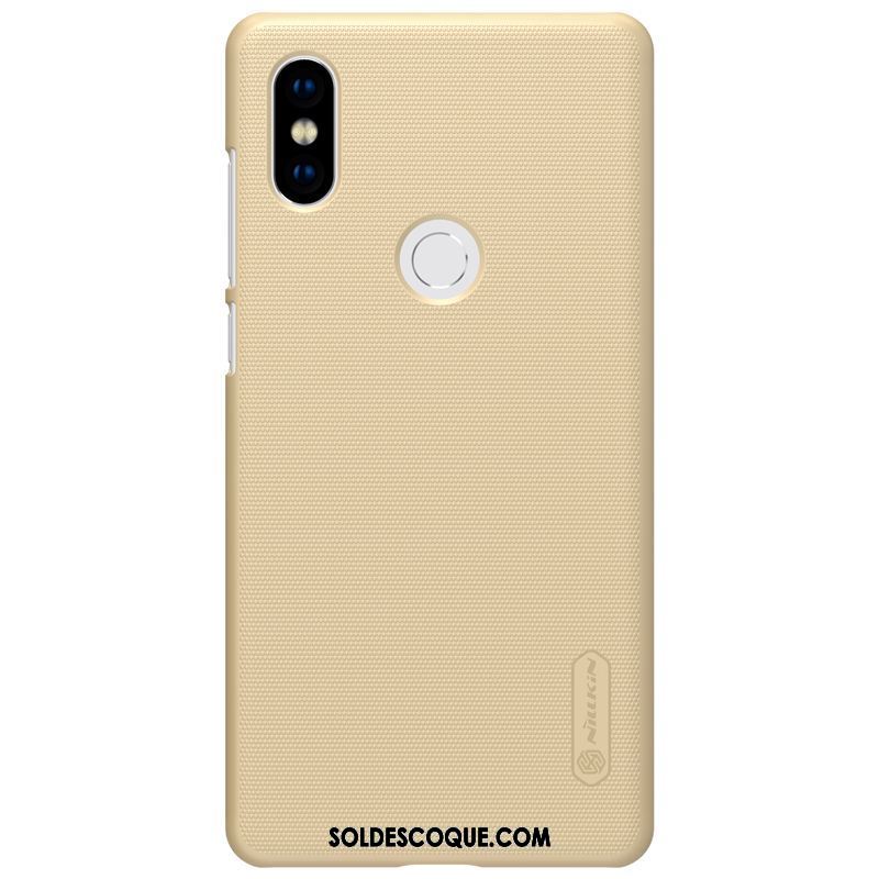 Coque Xiaomi Mi Mix 2s Téléphone Portable Incassable Délavé En Daim Difficile Étui Pas Cher