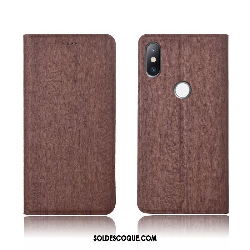 Coque Xiaomi Mi Mix 3 Étui En Cuir Clamshell Fluide Doux Incassable Nouveau Pas Cher