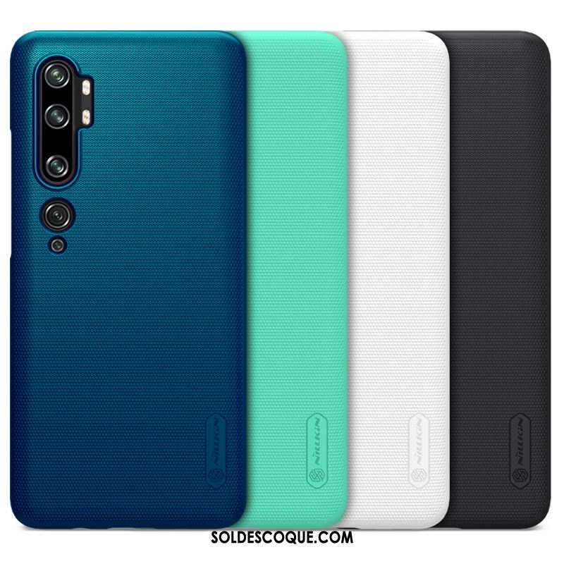 Coque Xiaomi Mi Note 10 Petit Or Protection Délavé En Daim Étui Soldes