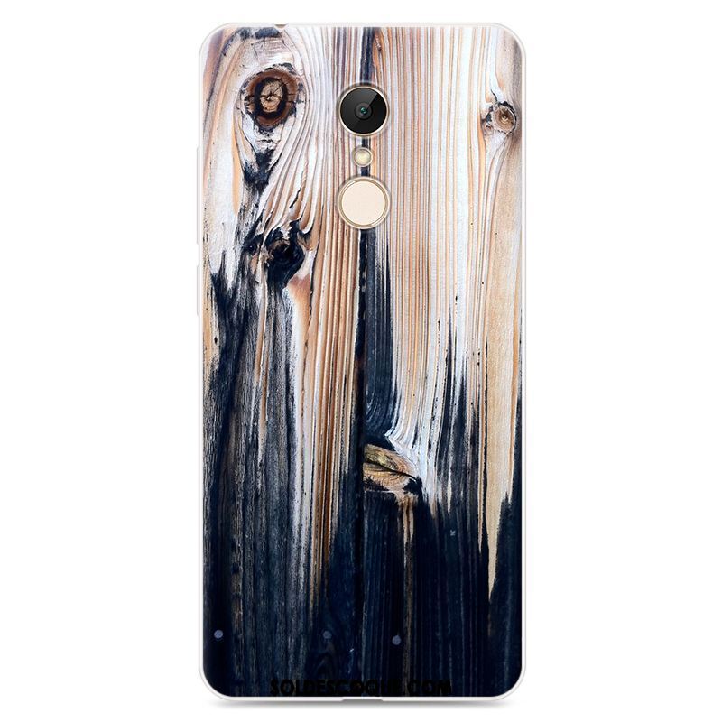 Coque Xiaomi Redmi 5 Plus Vintage Personnalité Noir Créatif Protection Pas Cher