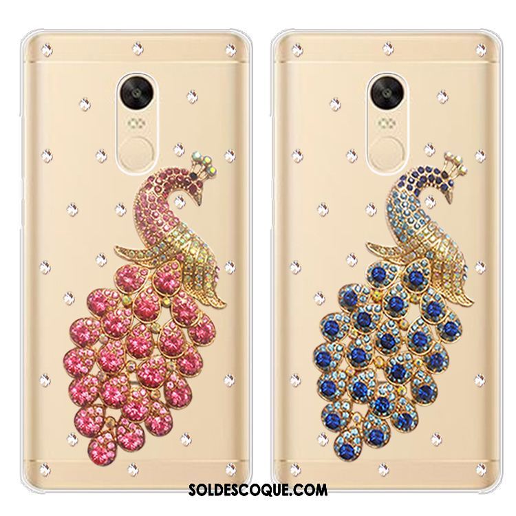 Coque Xiaomi Redmi 5 Plus Étui Strass Fluide Doux Incassable Protection Soldes