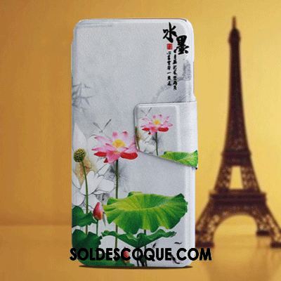 Coque Xiaomi Redmi 6 Protection Portefeuille Support Petit Blanc Housse En Vente