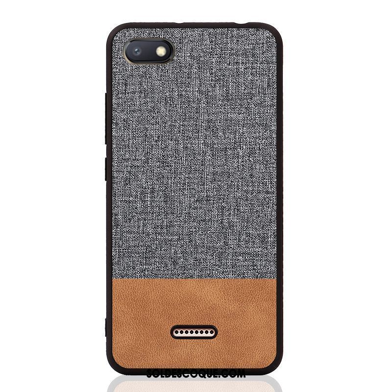 Coque Xiaomi Redmi 6a Personnalité Créatif Marque De Tendance Rouge Silicone Pas Cher