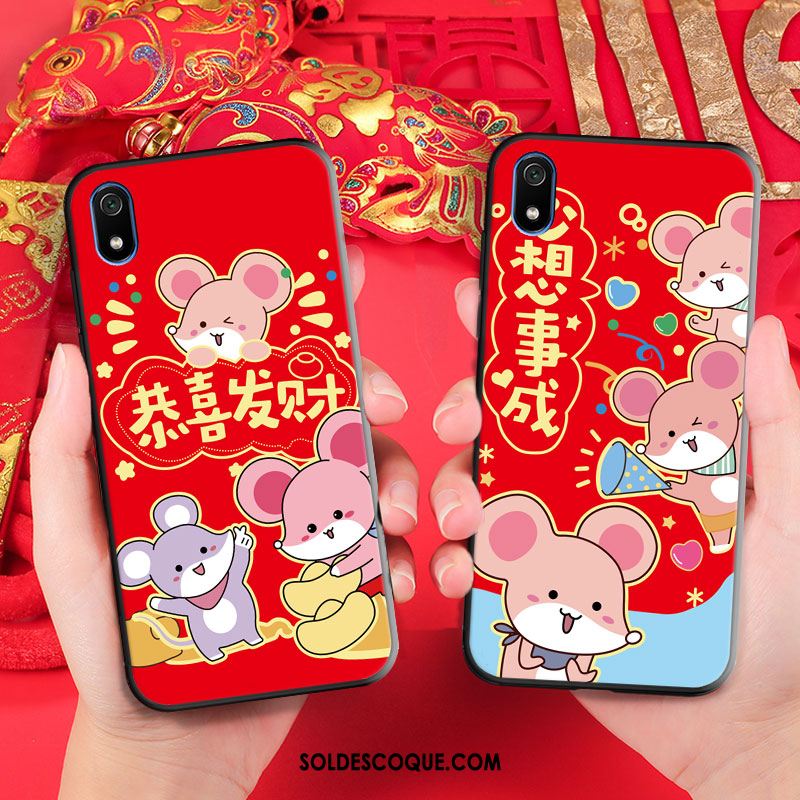 Coque Xiaomi Redmi 7a Tout Compris De Fête Fluide Doux Incassable Étui En Vente