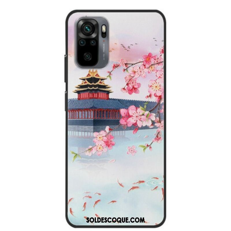 Coque Xiaomi Redmi Note 10/10S/Poco M5s Château Asiatique
