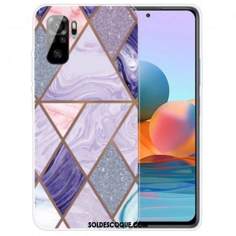 Coque Xiaomi Redmi Note 10/10S/Poco M5s Motif Marbre