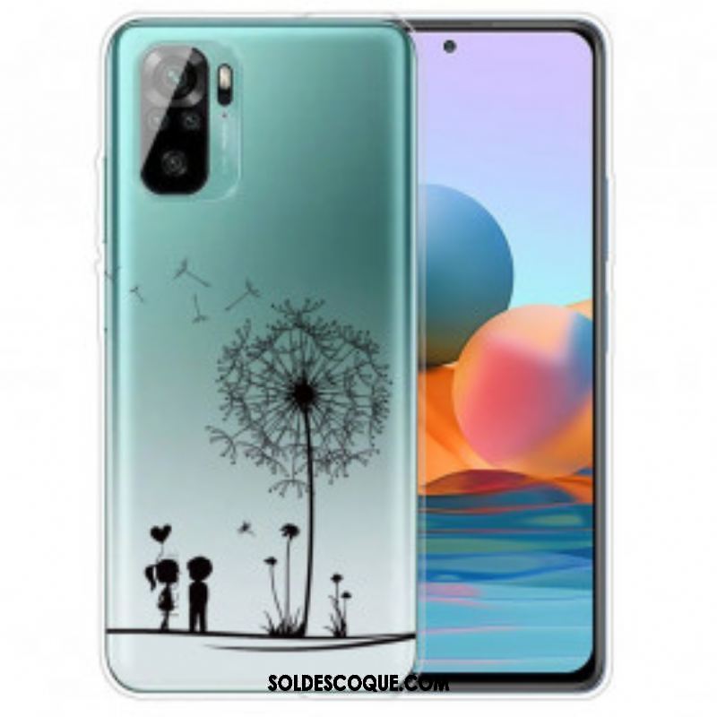 Coque Xiaomi Redmi Note 10/10S/Poco M5s Pissenlit Love