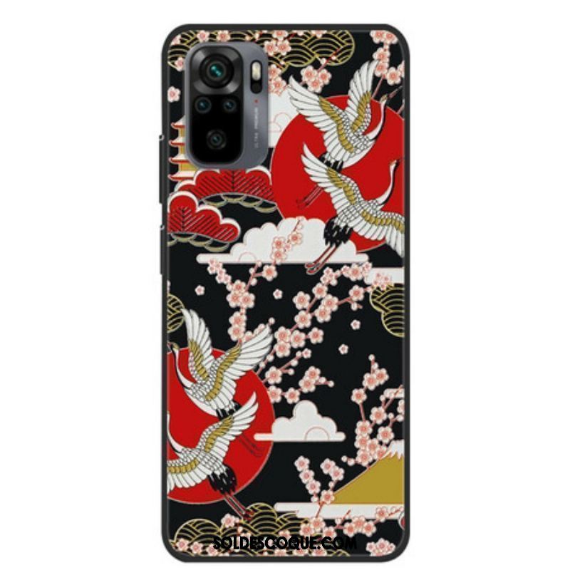 Coque Xiaomi Redmi Note 10/10S/Poco M5s Quatre Grues