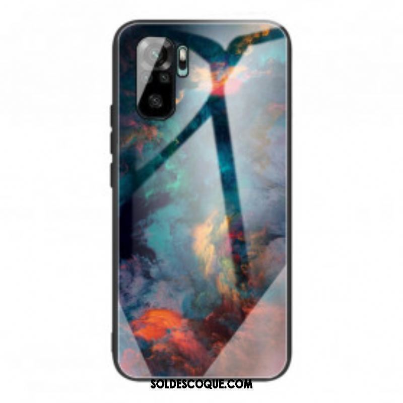 Coque Xiaomi Redmi Note 10/10S/Poco M5s Verre Trempé Ciel