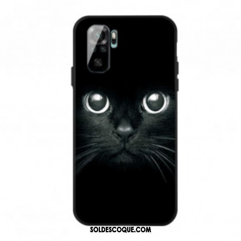 Coque Xiaomi Redmi Note 10/10S/Poco M5s Yeux de Chat