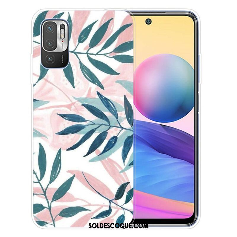 Coque Xiaomi Redmi Note 10 5G / Poco M3 Pro 5G Feuilles