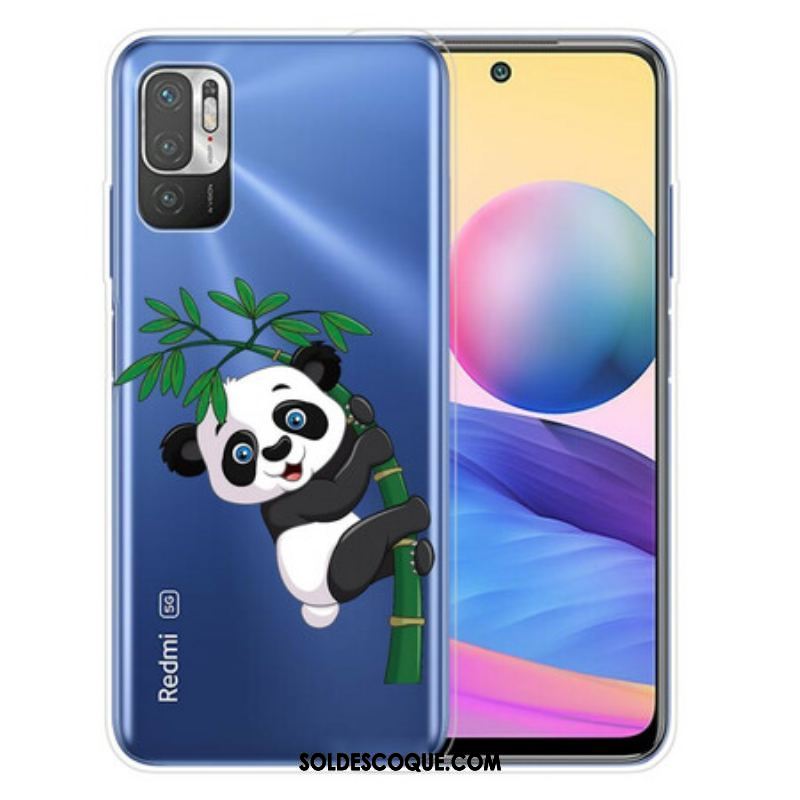 Coque Xiaomi Redmi Note 10 5G / Poco M3 Pro 5G Panda Sur Le Bambou