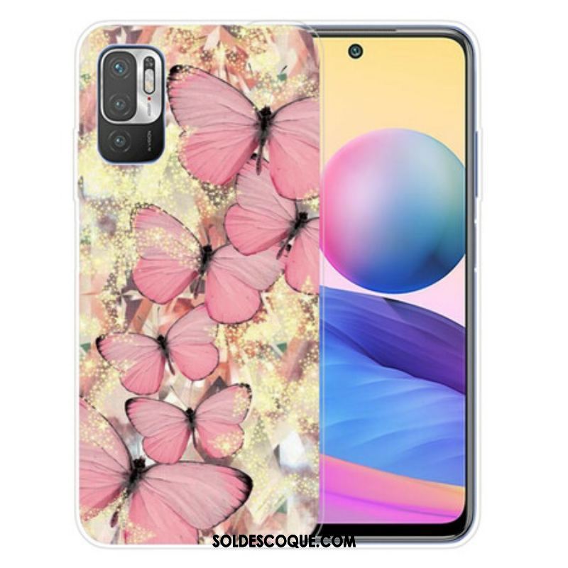 Coque Xiaomi Redmi Note 10 5G / Poco M3 Pro 5G Papillons Royaux