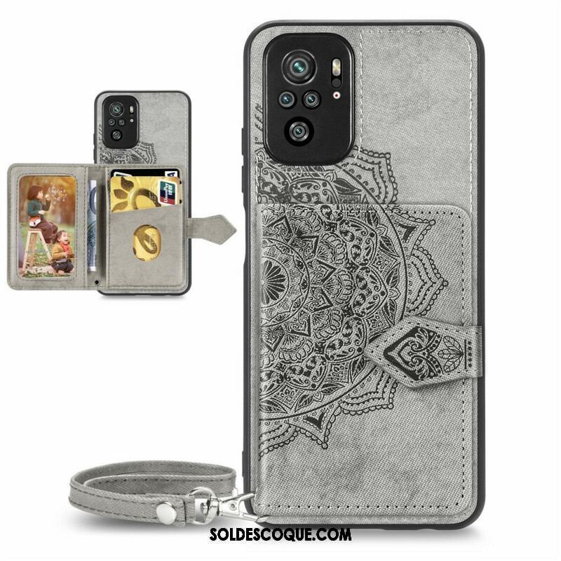 Coque Xiaomi Redmi Note 10 / Note 10s Multi-Fonctionnelle Mandala