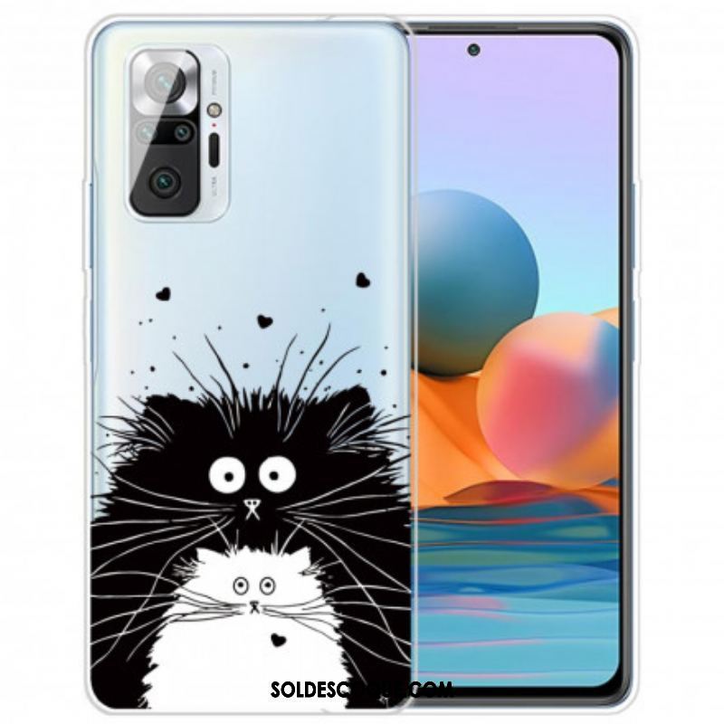 Coque Xiaomi Redmi Note 10 Pro Regarde les Chats