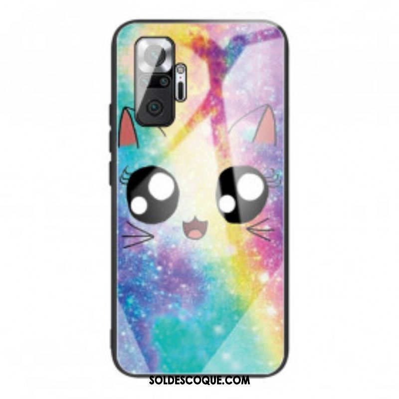 Coque Xiaomi Redmi Note 10 Pro Verre Trempé Chat