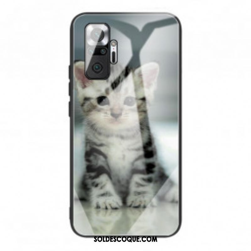 Coque Xiaomi Redmi Note 10 Pro Verre Trempé Chaton