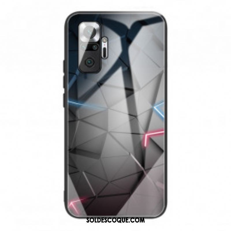 Coque Xiaomi Redmi Note 10 Pro Verre Trempé Géométrie