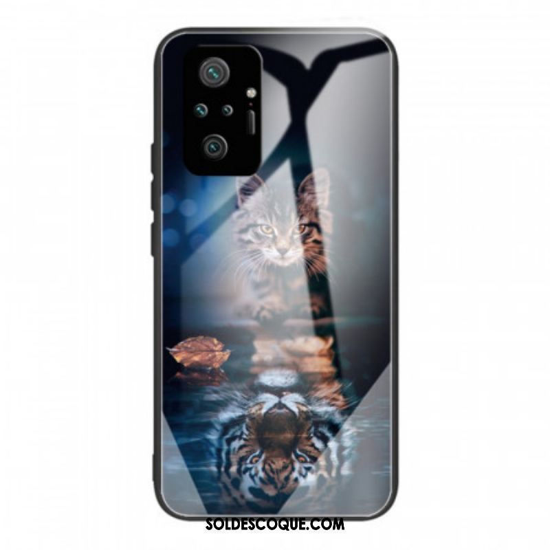 Coque Xiaomi Redmi Note 10 Pro Verre Trempé Mon Tigre