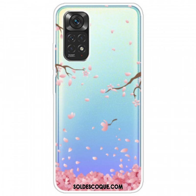 Coque Xiaomi Redmi Note 11 / 11s Branches à Fleurs