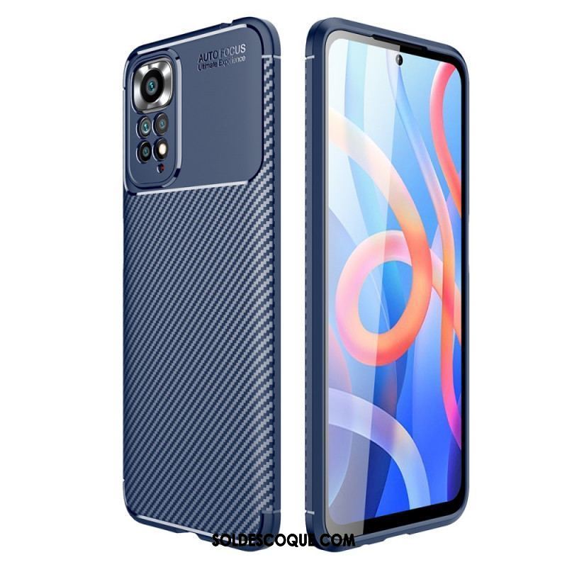 Coque Xiaomi Redmi Note 11 / 11s Flexible Fibre Carbone