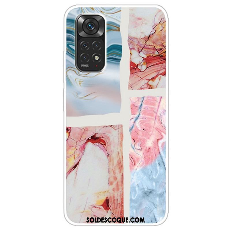 Coque Xiaomi Redmi Note 11 / 11s Marbre Géométrie