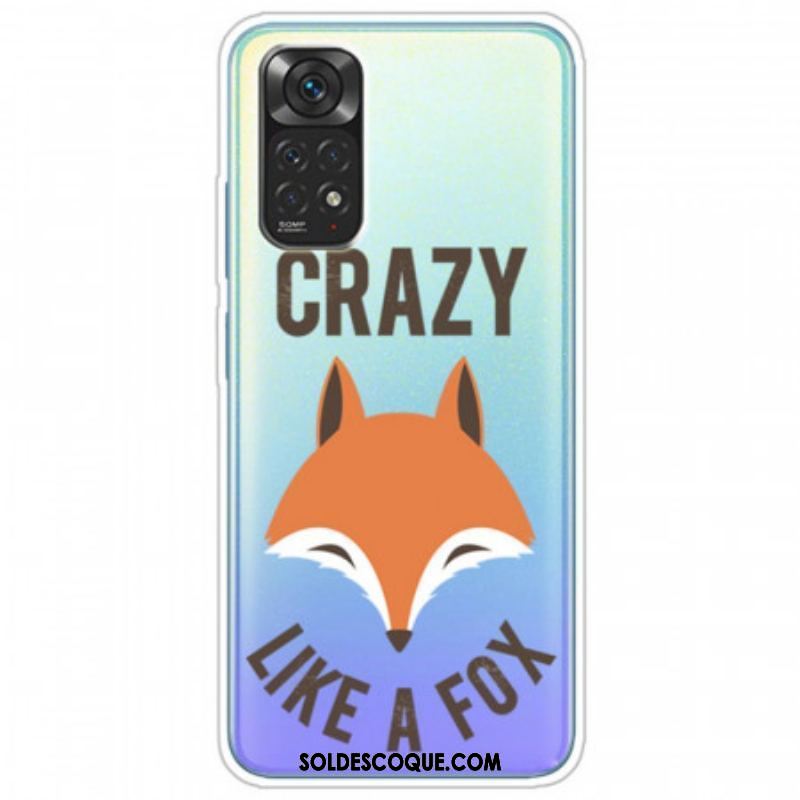 Coque Xiaomi Redmi Note 11 / 11s Renard / Crazy Like a Fox