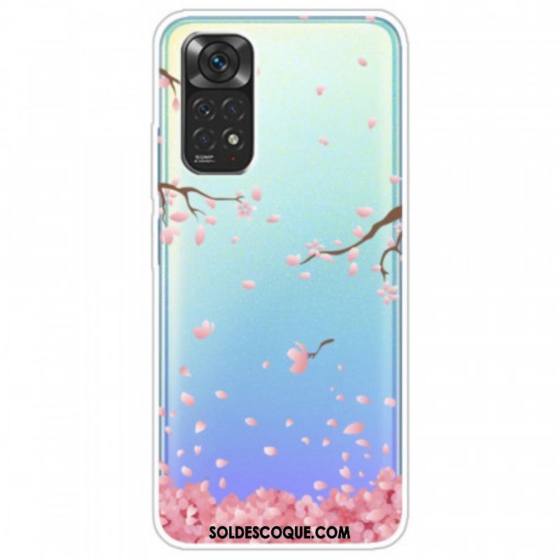 Coque Xiaomi Redmi Note 11 Pro /  Note 11 Pro 5G Branches à Fleurs