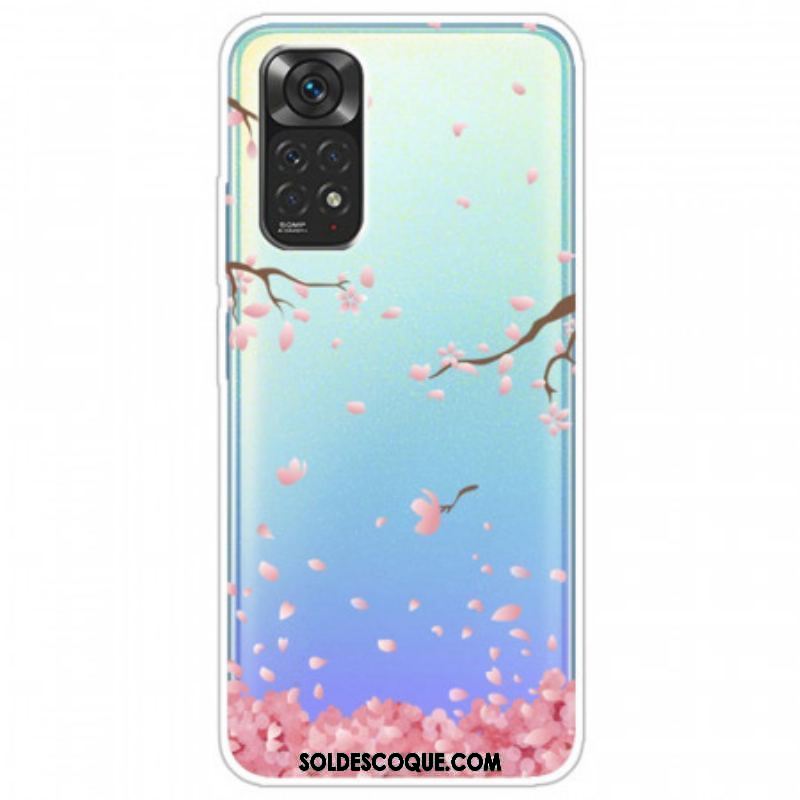 Coque Xiaomi Redmi Note 11 Pro / Note 11 Pro 5G Branches à Fleurs