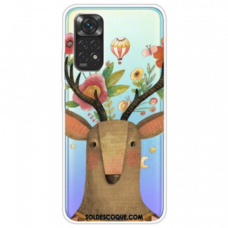 Coque Xiaomi Redmi Note 11 Pro /  Note 11 Pro 5G Cerf Tribal