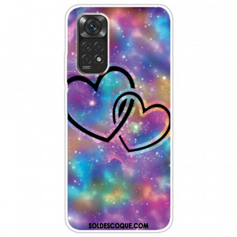 Coque Xiaomi Redmi Note 11 Pro /  Note 11 Pro 5G Coeurs Enchaînés