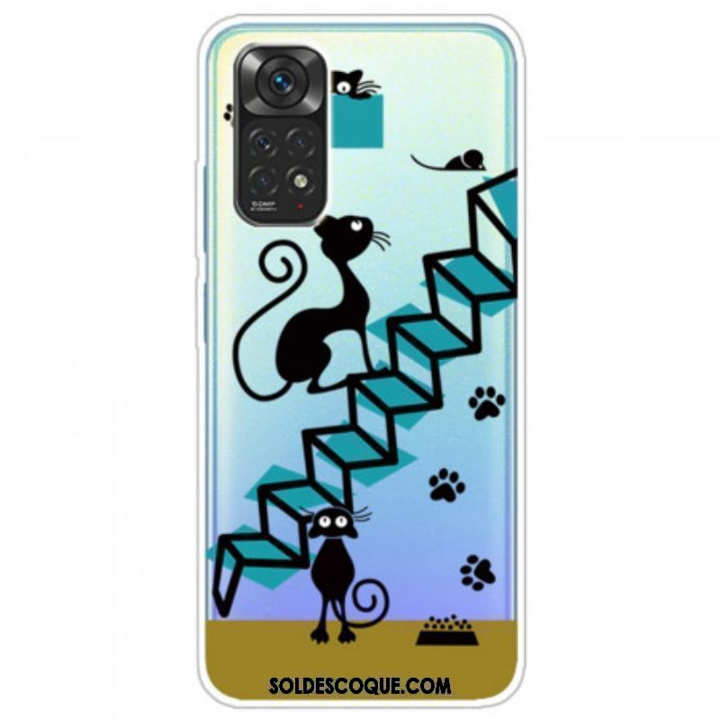 Coque Xiaomi Redmi Note 11 Pro / Note 11 Pro 5G Drôles de Chats