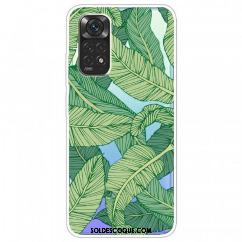 Coque Xiaomi Redmi Note 11 Pro /  Note 11 Pro 5G Feuilles Graphiques