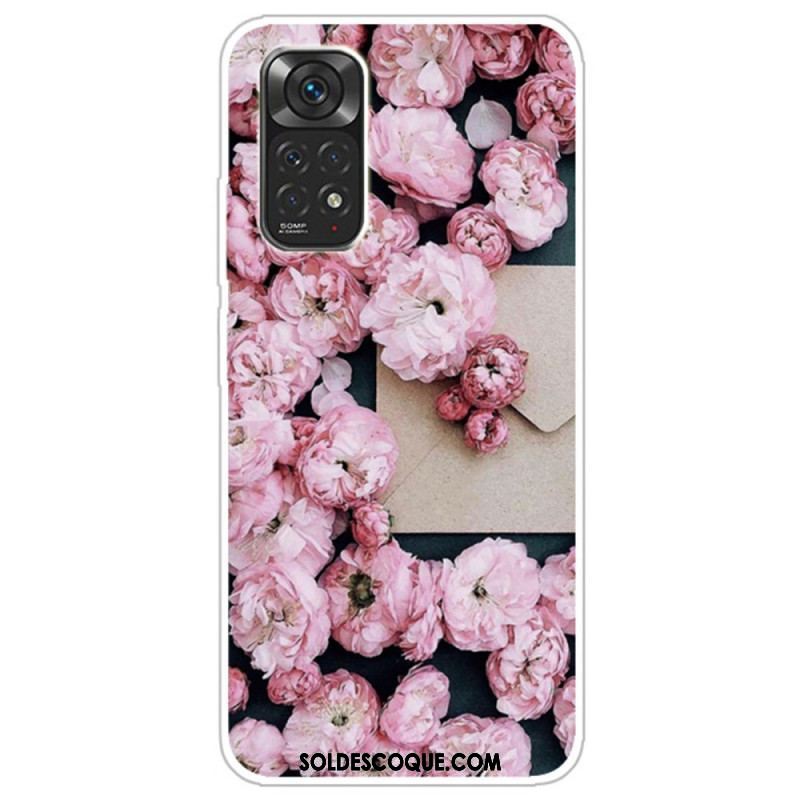 Coque Xiaomi Redmi Note 11 Pro /  Note 11 Pro 5G Fleurs Intenses