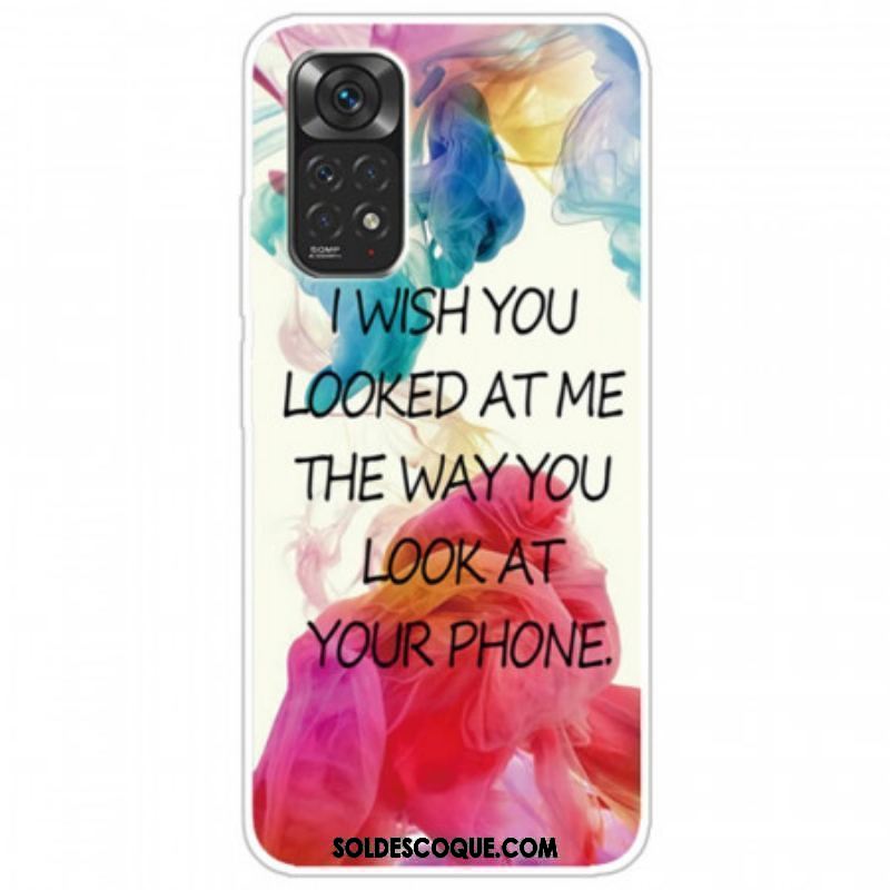 Coque Xiaomi Redmi Note 11 Pro / Note 11 Pro 5G I Wish You Looked At Me