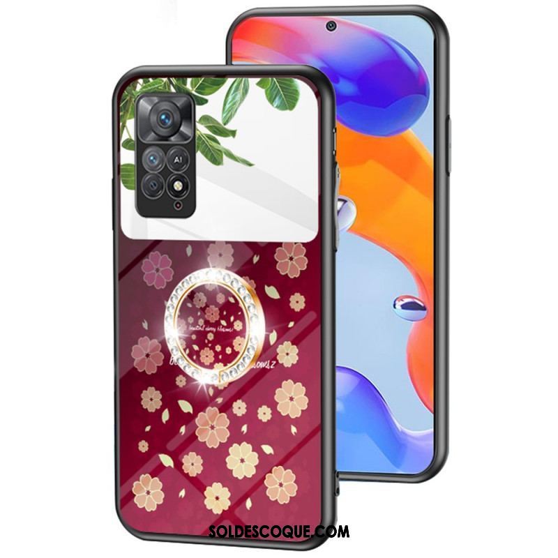 Coque Xiaomi Redmi Note 11 Pro / Note 11 Pro 5G Miroir avec Anneau Rotatif