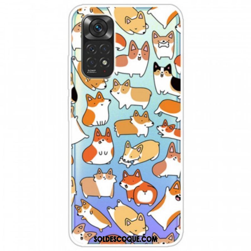 Coque Xiaomi Redmi Note 11 Pro / Note 11 Pro 5G Multiples Chiens