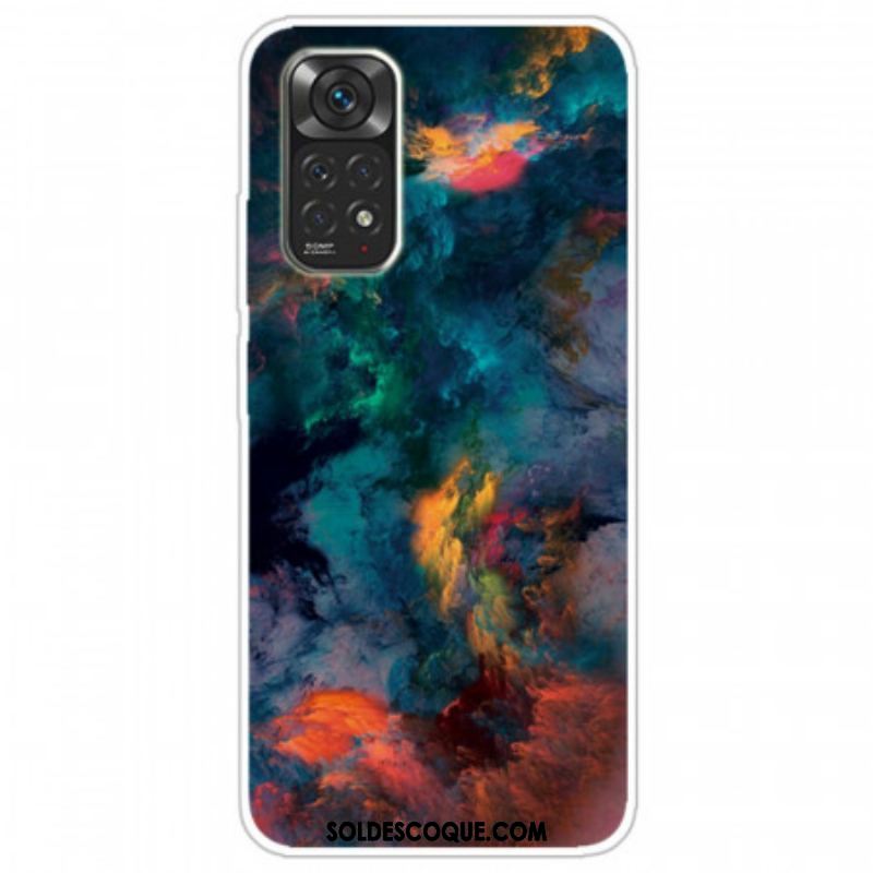 Coque Xiaomi Redmi Note 11 Pro /  Note 11 Pro 5G Nuages Colorés