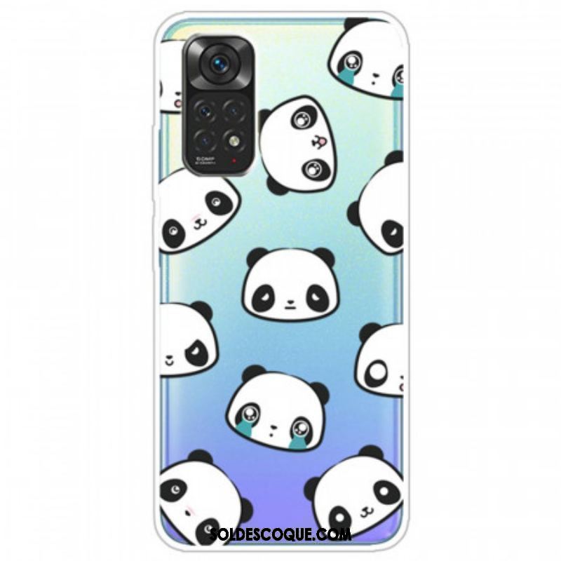 Coque Xiaomi Redmi Note 11 Pro / Note 11 Pro 5G Pandas Sentimentaux