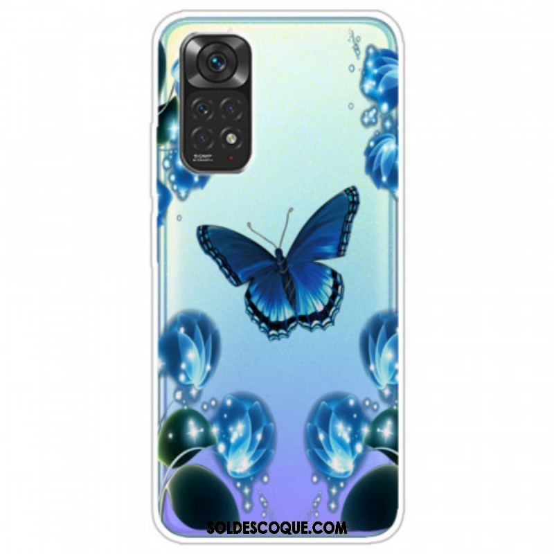 Coque Xiaomi Redmi Note 11 Pro / Note 11 Pro 5G Papillons Sauvages