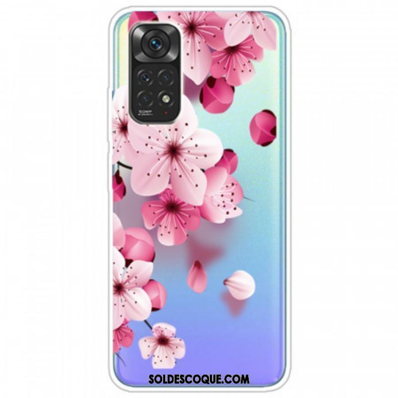 Coque Xiaomi Redmi Note 11 Pro / Note 11 Pro 5G Petites Fleurs Roses